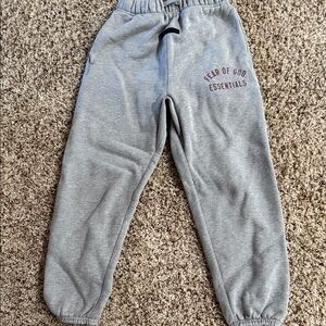 Essentials Kids Joggers in Heather Gray